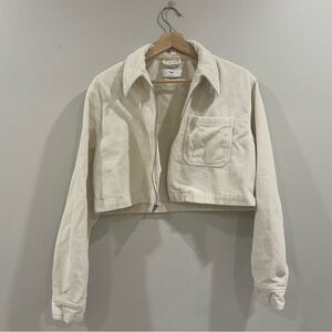 TNA Cropped Corduroy Jacket
